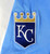 2025 Kansas City Royals Jake Wallace #82 Game Issued P Used Powder Blue Jersey 7