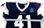 2025 Dallas Cowboys Donovan Ezeiruaku #41 Game Used Navy Practice Jersey 50 465