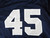 2009-10 New York Yankees Sergio Mitre #45 Game Used Navy Jersey ST BP 52 027