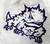 2017-18 Texas Christian TCU Horned Frogs Game Issued Basketball Shorts 44 110327