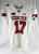 2022 Texas Tech Red Raiders #17 Game Used White Jersey Football NP Rem 44 066