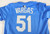 2025 Kansas City Royals Jonathan Vargas #51 Game Issued Powder Blue Jersey 46 29