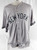 2018 New York Yankees Blank Game Issued Grey Jersey 50 014