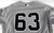2023 New York Yankees Nick Ramirez #63 Game Issued Pos Used Grey Jersey 44 776