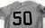 2023 New York Yankees Matt Bowman #50 Game Issued P Used Grey Jersey Starr P 4