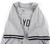 2020 New York Yankees Blank Game Issued Grey Jersey 46 030