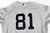2021 New York Yankees Luis Gil #81 Game Issued Grey Jersey 16 Patch 44 843