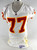 1997 Kansas City Chiefs Pellom McDaniels #77 Game Issued White Jersey 44 057
