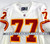 1997 Kansas City Chiefs Pellom McDaniels #77 Game Issued White Jersey 44 057