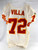 1996 Kansas City Chiefs Danny Villa #72 Game Issued White Jersey  074