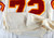 1996 Kansas City Chiefs Danny Villa #72 Game Issued White Jersey  074