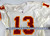 1996 Kansas City Chiefs Bond #13 Game Issued White Jersey 44 070