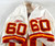 2003 Kansas City Chiefs Donald Willis #60 Game Used White Jersey 50 061
