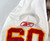 2003 Kansas City Chiefs Donald Willis #60 Game Used White Jersey 50 061