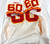 2003 Kansas City Chiefs Donald Willis #60 Game Used White Jersey 50 061