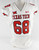 2022 Texas Tech Red Raiders #68 Game Used White Jersey Football NP Rem 50 034