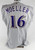 2002 Arizona Diamondbacks Chad Moeller #16 Game Used Grey Vest Jersey 48 239