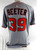 2025 Washington Nationals Clayton Beeter #39 Game Issued Grey Jersey 46 281