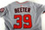 2025 Washington Nationals Clayton Beeter #39 Game Issued Grey Jersey 46 281