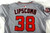 2025 Washington Nationals Trey Lipscomb #38 Game Issued Grey Jersey 46 294