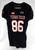 2014 Texas Tech Red Raiders #86 Game Used Black Jersey Football NP Rem 44 563