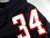 2017 Texas Tech Red Raiders #34 Game Used Black Jersey 150th Patch NP Rem 46 565