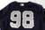 New York Yankees Jesus Bastidas #98 Game Issued Pos Used Navy Jersey BP ST 42 3