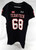 2014 Texas Tech Red Raiders #68 Game Used Black Jersey Football NP Rem 48 571