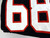 2014 Texas Tech Red Raiders #68 Game Used Black Jersey Football NP Rem 48 571
