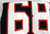 2014 Texas Tech Red Raiders #68 Game Used Black Jersey Football NP Rem 48 571