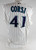 2000 Arizona Diamondbacks Jim Corsi #41 Game Used White Vest Jersey 52 453