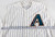 2000 Arizona Diamondbacks Jim Corsi #41 Game Used White Vest Jersey 52 453