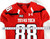 2015 Texas Tech Red Raiders #88 Game Used Red Jersey Football NP Rem 44 579