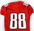 2015 Texas Tech Red Raiders #88 Game Used Red Jersey Football NP Rem 44 579