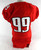 2015 Texas Tech Red Raiders #99 Game Used Red Jersey Football NP Rem 50 561