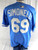 2025 Kansas City Royals Anthony Simonelli #69 Game Issued Used Powd Blue Jersey