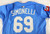 2025 Kansas City Royals Anthony Simonelli #69 Game Issued Used Powd Blue Jersey
