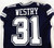 2020 Dallas Cowboys Chris Westry #31 Game Issued Navy Jersey 42 851