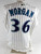 2002 Arizona Diamondbacks Mike Morgan #36 Game Used White Vest Jersey 50 479