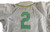 #2 Game Used Grey Flannel Jersey 34 862