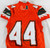 2015-16 Miami Hurricanes #44 Game Used Orange Jersey Football NP Rem L 400