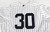 2020 New York Yankees Josh Thole #30 Game Issued Pos Used White Jersey 46 429