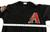2008 Arizona Diamondbacks Dan Haren #15 Game Used Black Jersey 10th Patch 50 501