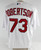 2022 St. Louis Cardinals Kramer Robertson #73 Game Issued White Jersey 50 541