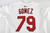 2025 St. Louis Cardinals Michael Gomez #79 Game Issued White Jersey 46 537