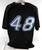 2004-06 Toronto Blue Jays #48 Game Used Black Jersey Spring Training NP Rem  4