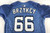 2025 Washington Nationals Zach Brzykcy #66 Game Issued Blue Jersey City Con 16