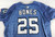 2025 Washington Nationals Ricky Bones #25 Game Issued Blue Jersey City  8