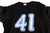 2004-06 Toronto Blue Jays #41 Game Used Black Jersey Spring Training NP Rem 52 2
