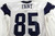 2025 Dallas Cowboys Princeton Fant #85 Game Used White Practice Jersey 50 433
